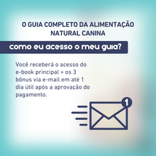 Carregar imagem no visualizador da galeria, E-book - O Guia Completo da Alimentação Natural Canina