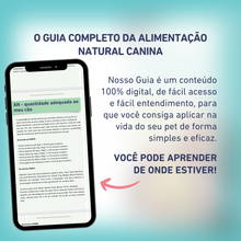 Carregar imagem no visualizador da galeria, E-book - O Guia Completo da Alimentação Natural Canina