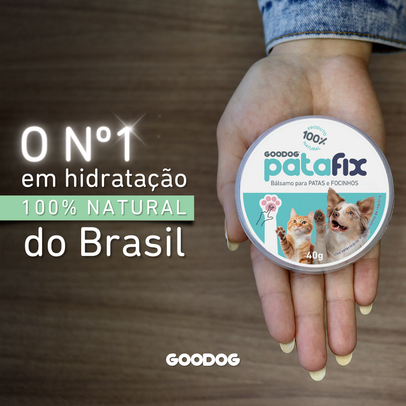 PataFix - Balm Hidratante para Patas e Focinho 40g - O